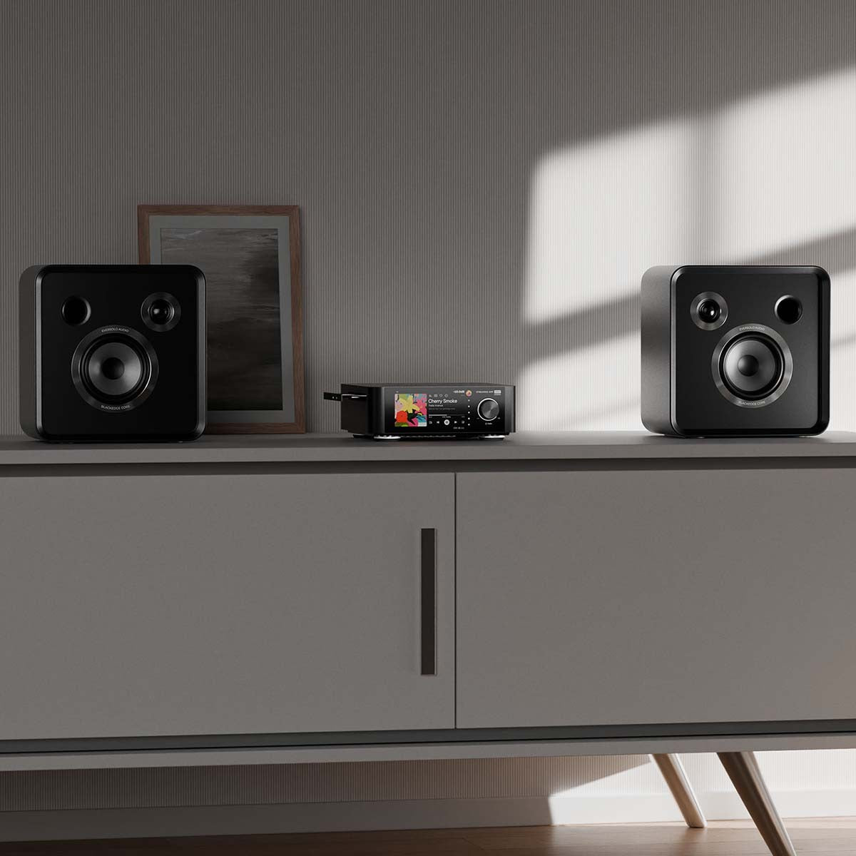 Eversolo SE100 Passive HiFi Bookshelf Speakers - Black - Pair