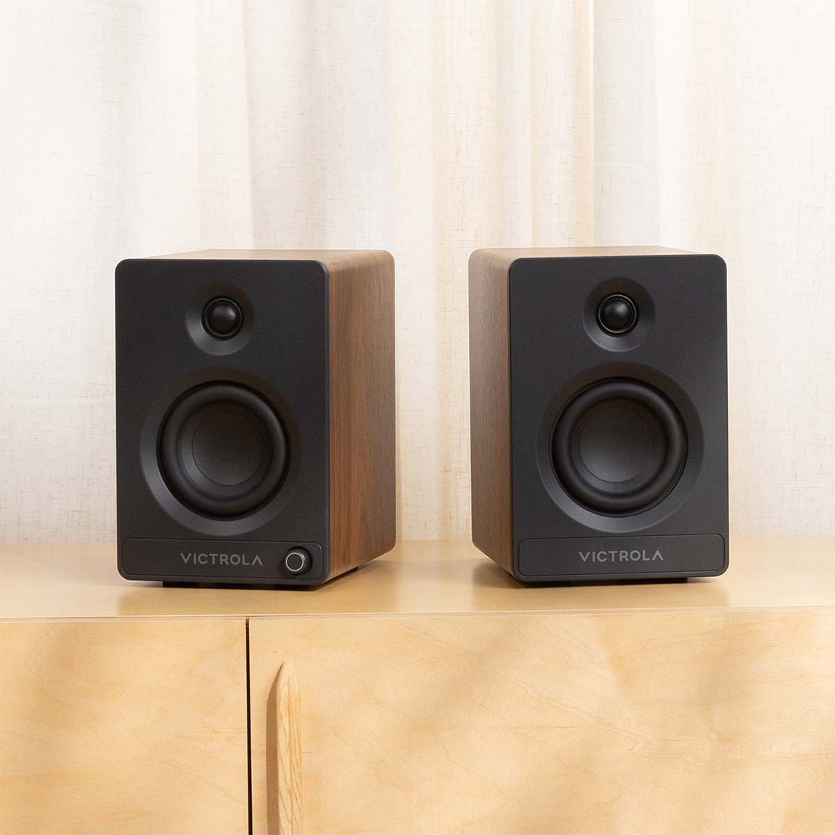 Victrola Tempo Bluetooth Bookshelf Speakers