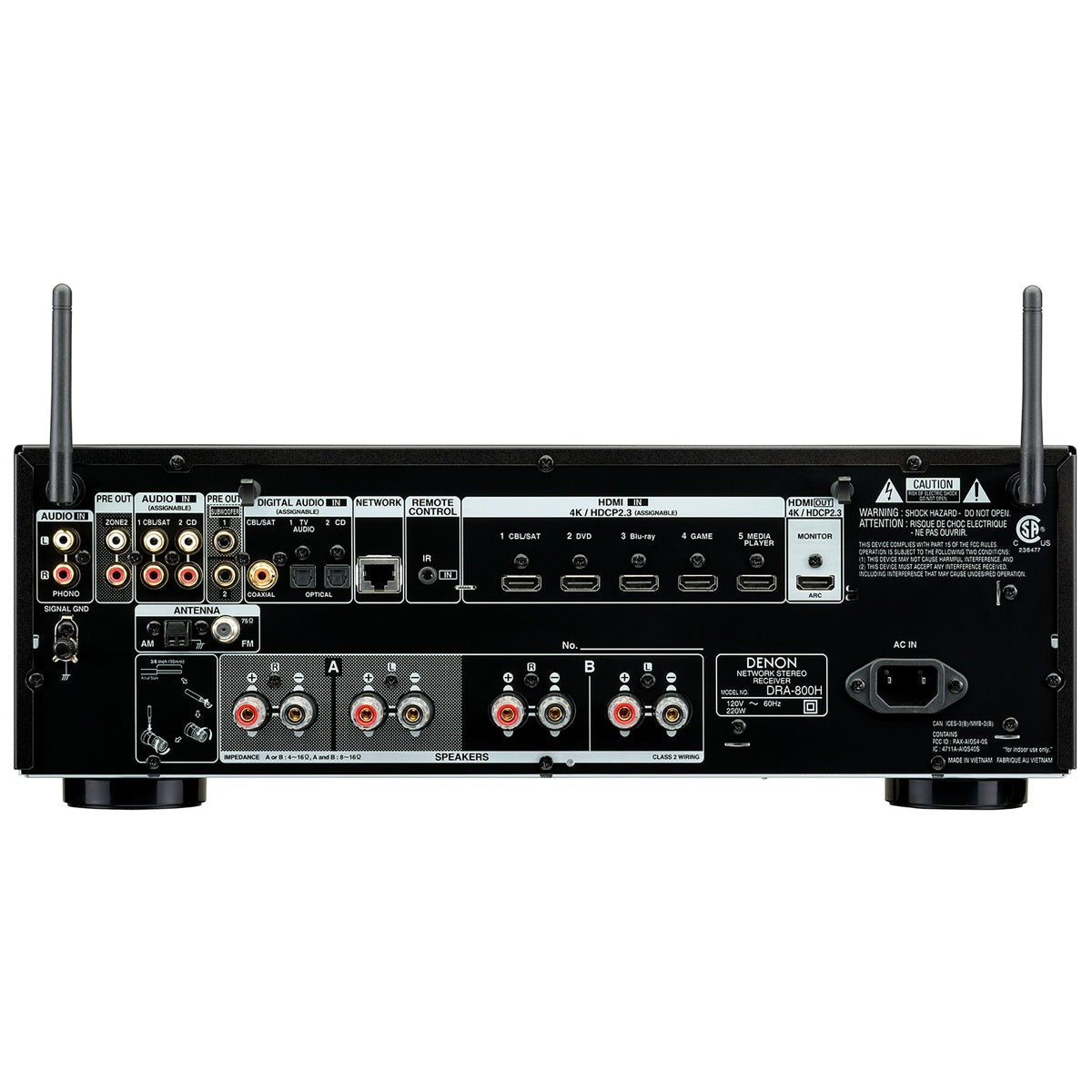 Denon DRA-800H Stereo Network Receiver