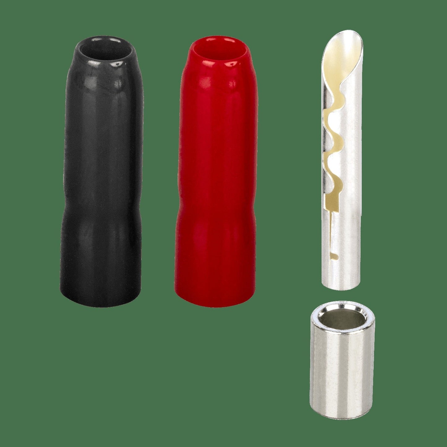 AudioQuest Crimp Banana Connectors – Fits Standard Banana Jacks (Supports up to 9 AWG)