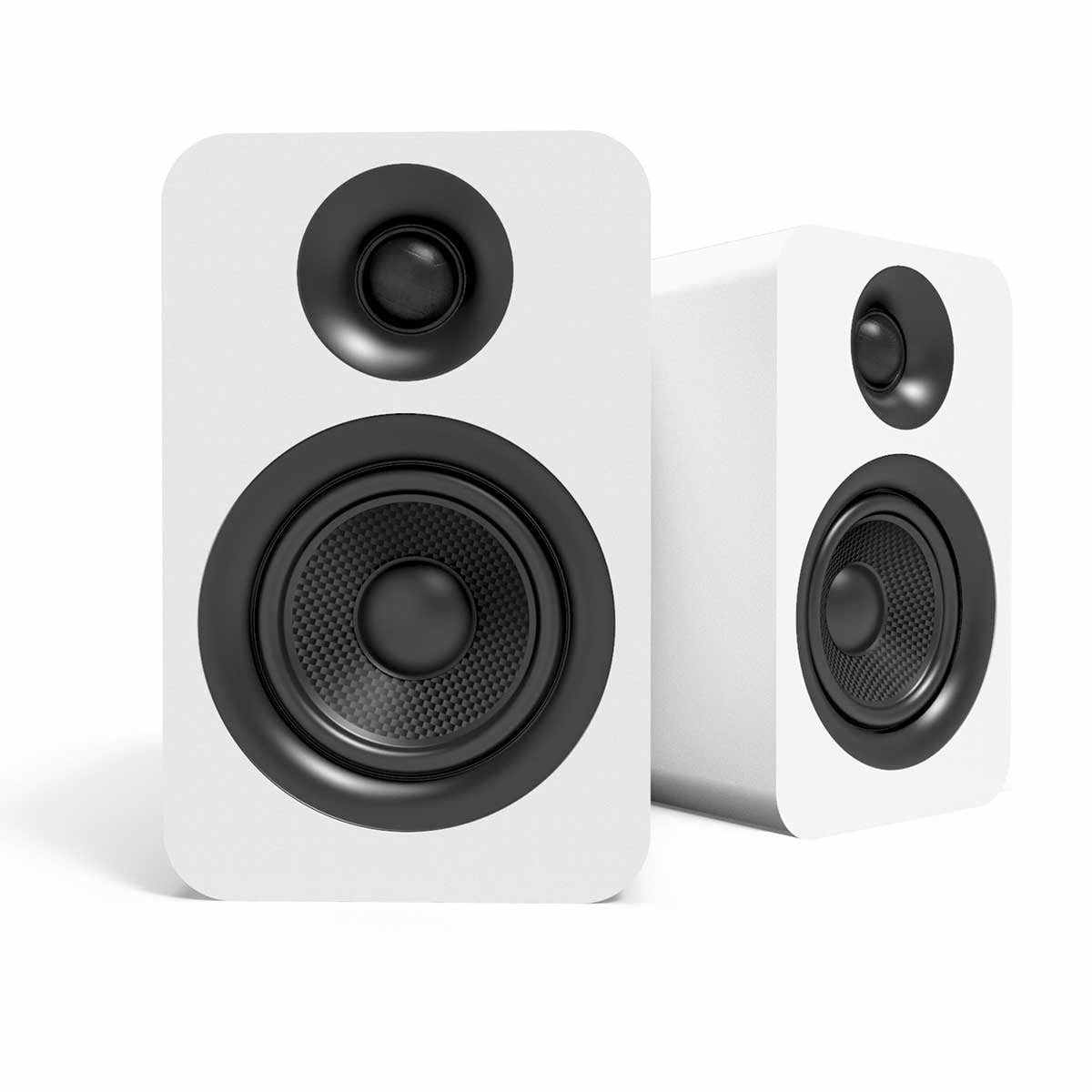 Kanto OPEN BOX YU Passive 4" Bookshelf Speakers - Matte White - Pair - A Grade