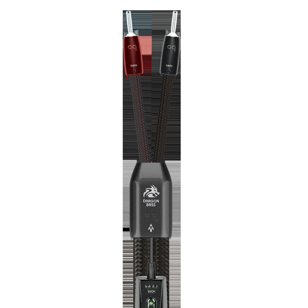 AudioQuest Dragon BASS Speaker Cable w/ ZERO-Tech and RF/ND-Tech for Midrange and Bass