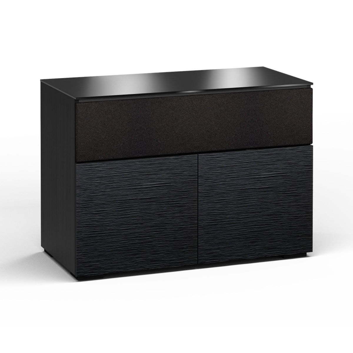 Salamander Designs Chicago 329 Twin-Width AV Cabinet w/ Center Speaker Opening - Black Oak