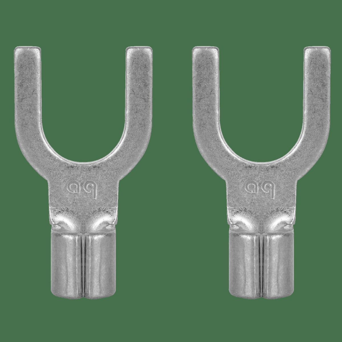 AudioQuest 1056 Spade Connectors – Fits 5/16" Binding Posts (Supports up to 10 AWG)