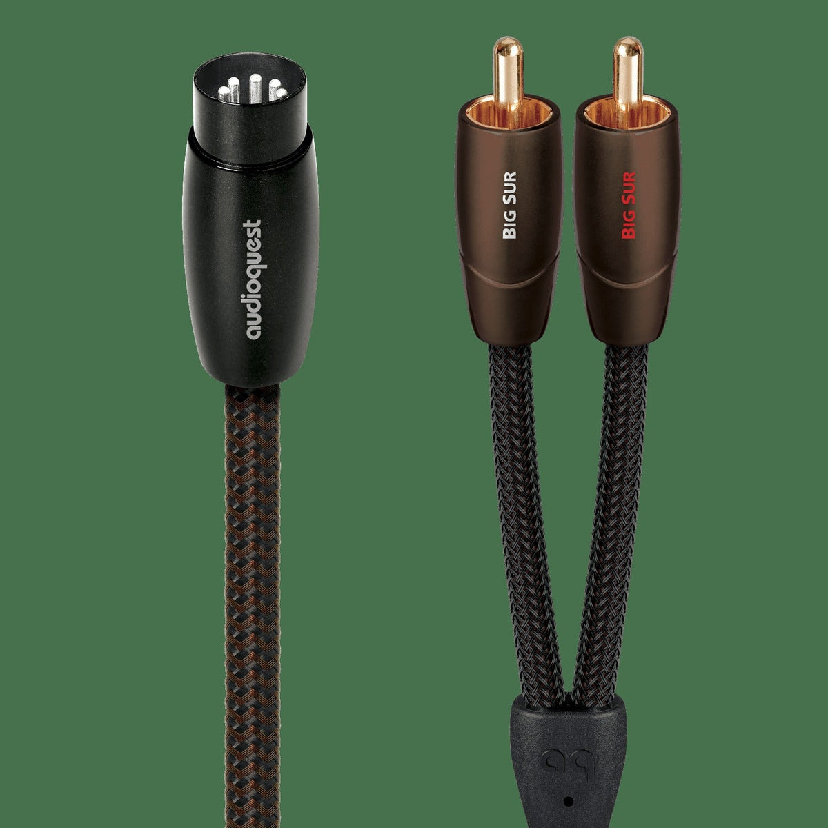 AudioQuest Big Sur 5 Pin DIN > RCA Audio Interconnect Cable