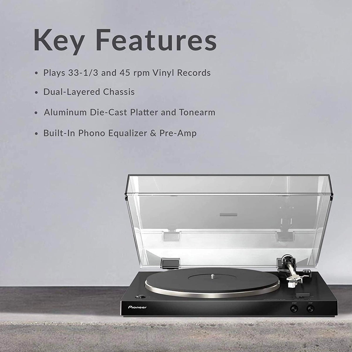 Pioneer PL-30-K Turntable