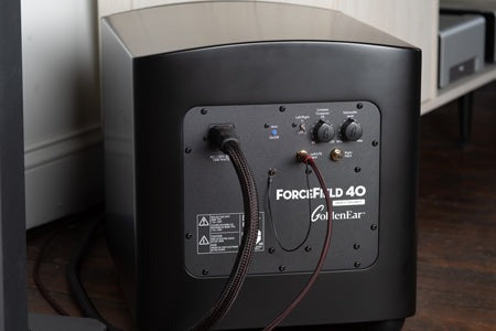 GoldenEar ForceField 40 Compact Subwoofer - Black