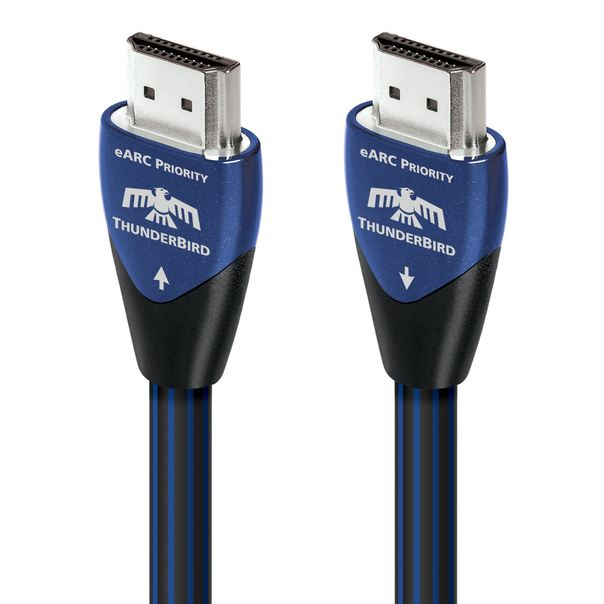 AudioQuest ThunderBird eARC Priority 2.1 HDMI Cable - 8K/10K Ultra HD, Gaming, High-Speed, 48Gbps, HDR, eARC Priority