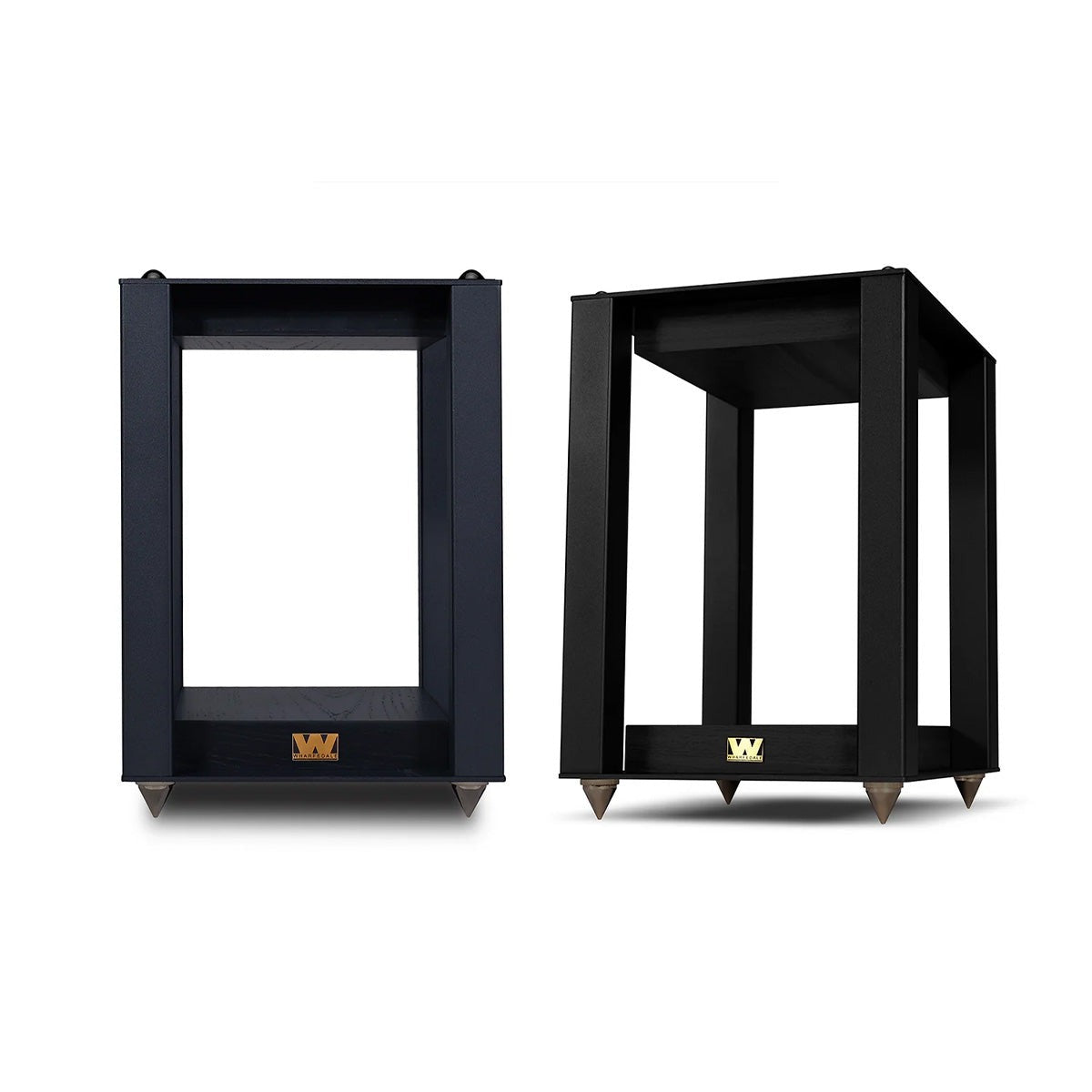 Wharfedale OPEN BOX Linton Stand For Linton & Super Linton speakers - Black Oak - Pair - A Grade