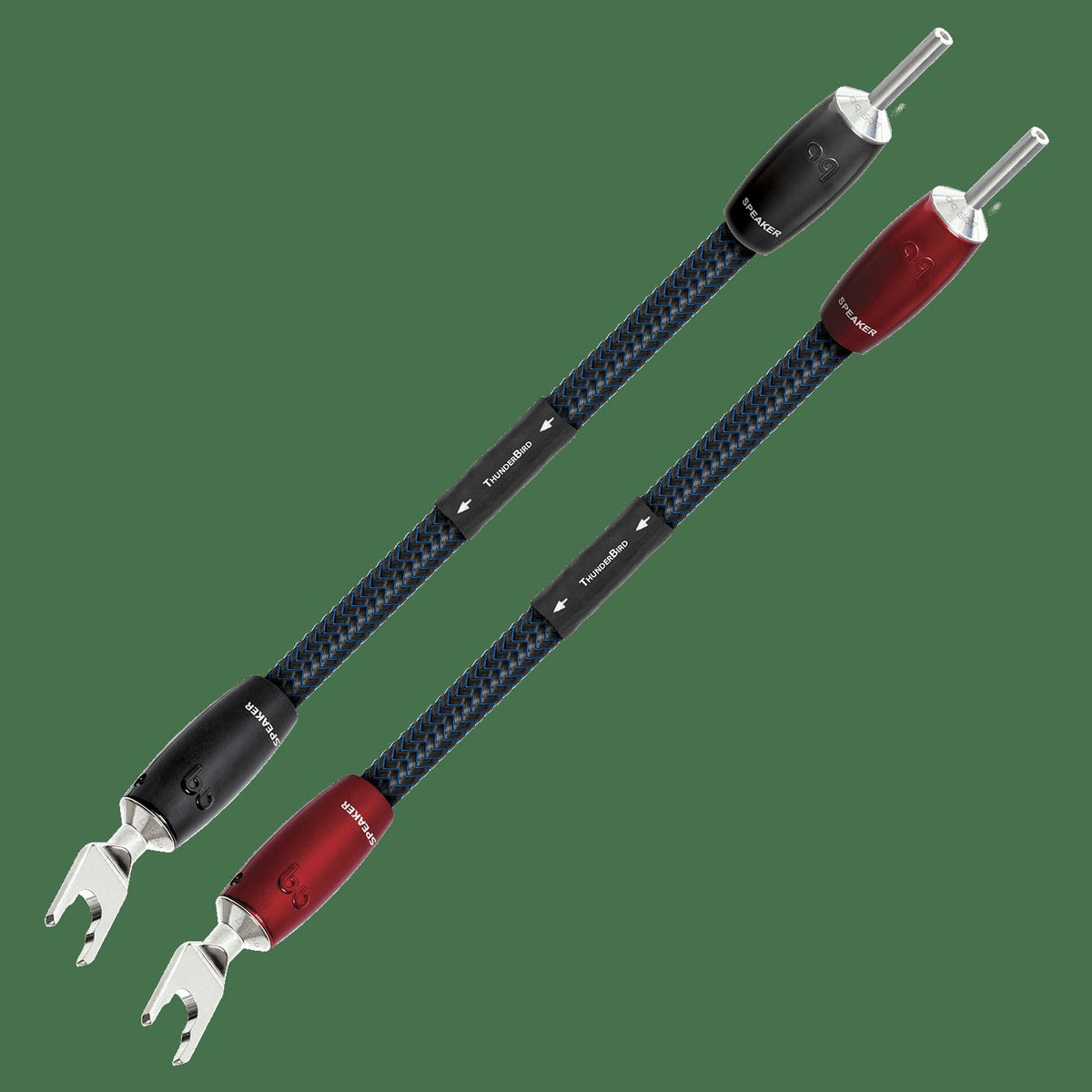AudioQuest ThunderBird BiWire Jumpers w/ 500 Series Connectors