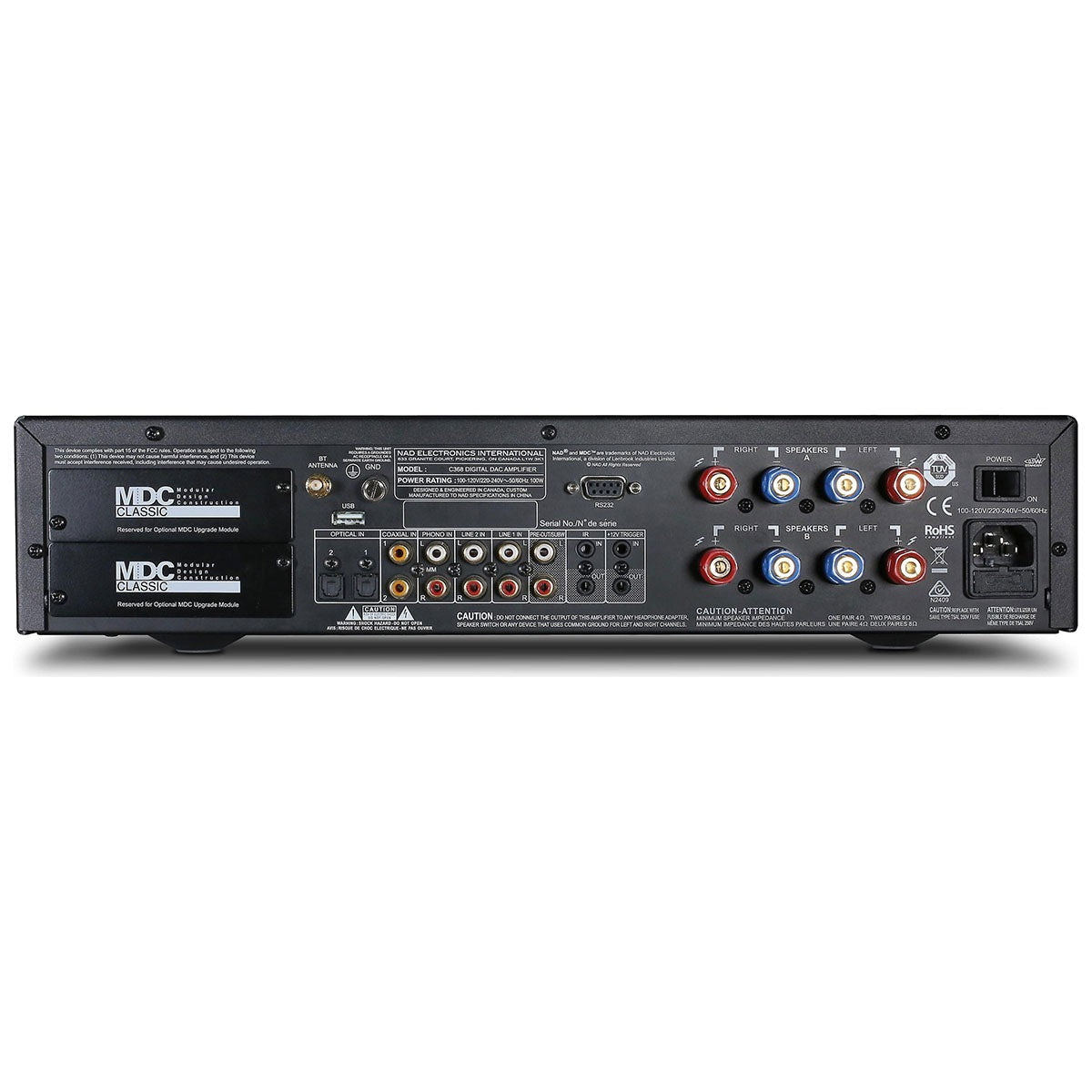 NAD C368 Hybrid Digital DAC Amplifier