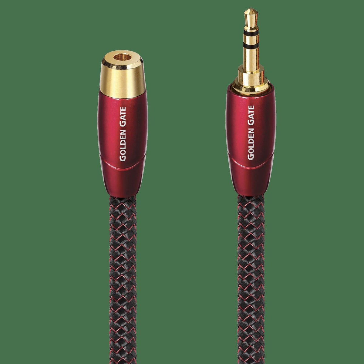 AudioQuest Golden Gate 3.5mm Mini M > F Audio Interconnect Cable