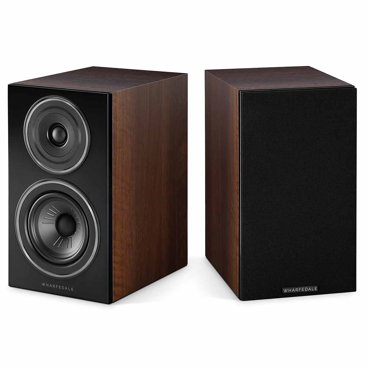 Wharfedale OPEN BOX Diamond 12.2 6.5” 2-way Bookshelf Speaker - Walnut Pearl - Pair - A Grade