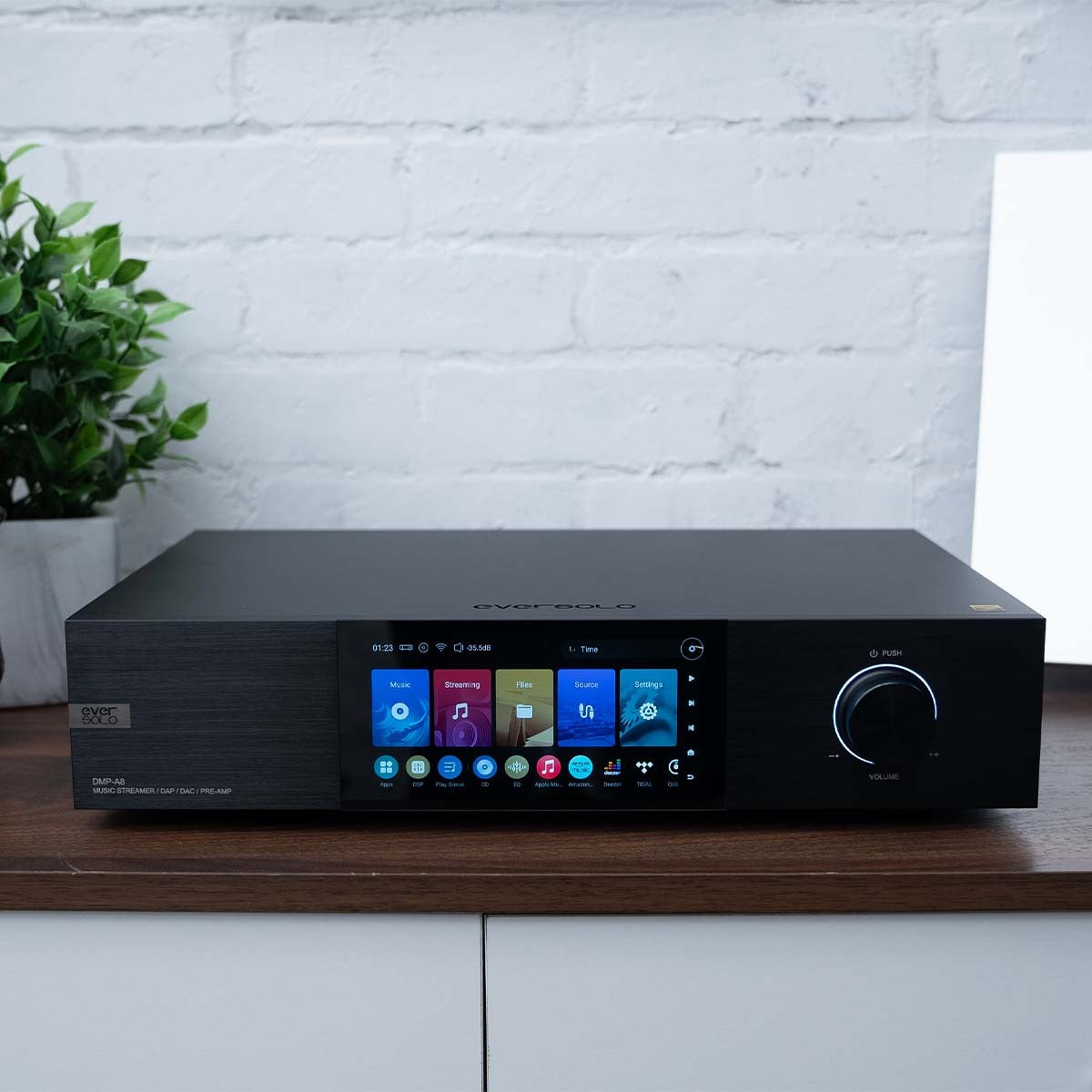 EverSolo DMP-A8 Network Streamer, DAC, & Preamp