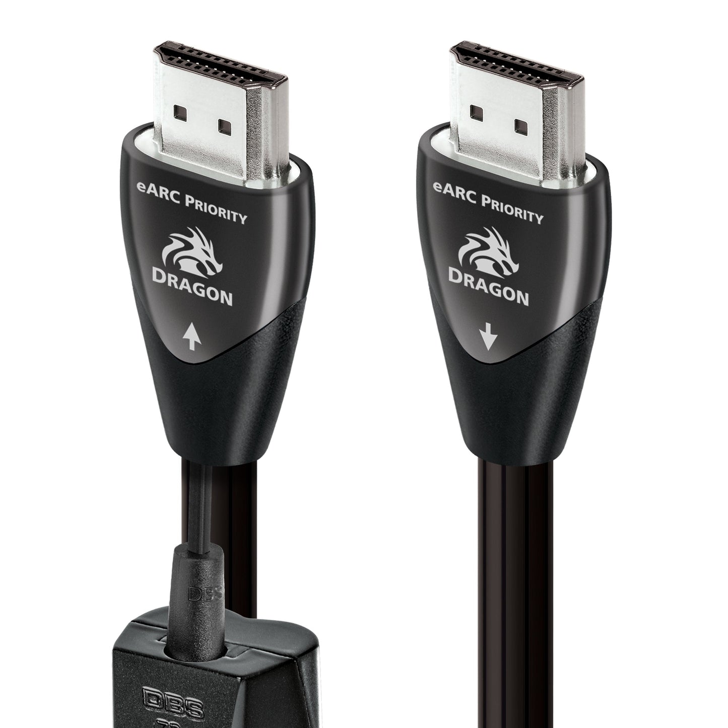 AudioQuest Dragon eARC Priority 2.1 HDMI Cable - 8K/10K Ultra HD, Gaming, High-Speed, 48Gbps, HDR, eARC Priority