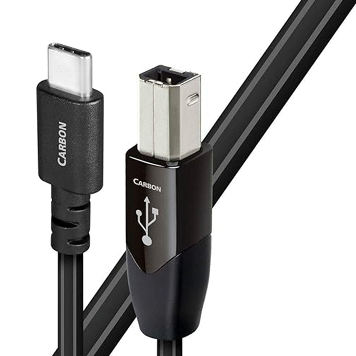 AudioQuest Carbon USB B to C Cable, 4.92 Feet