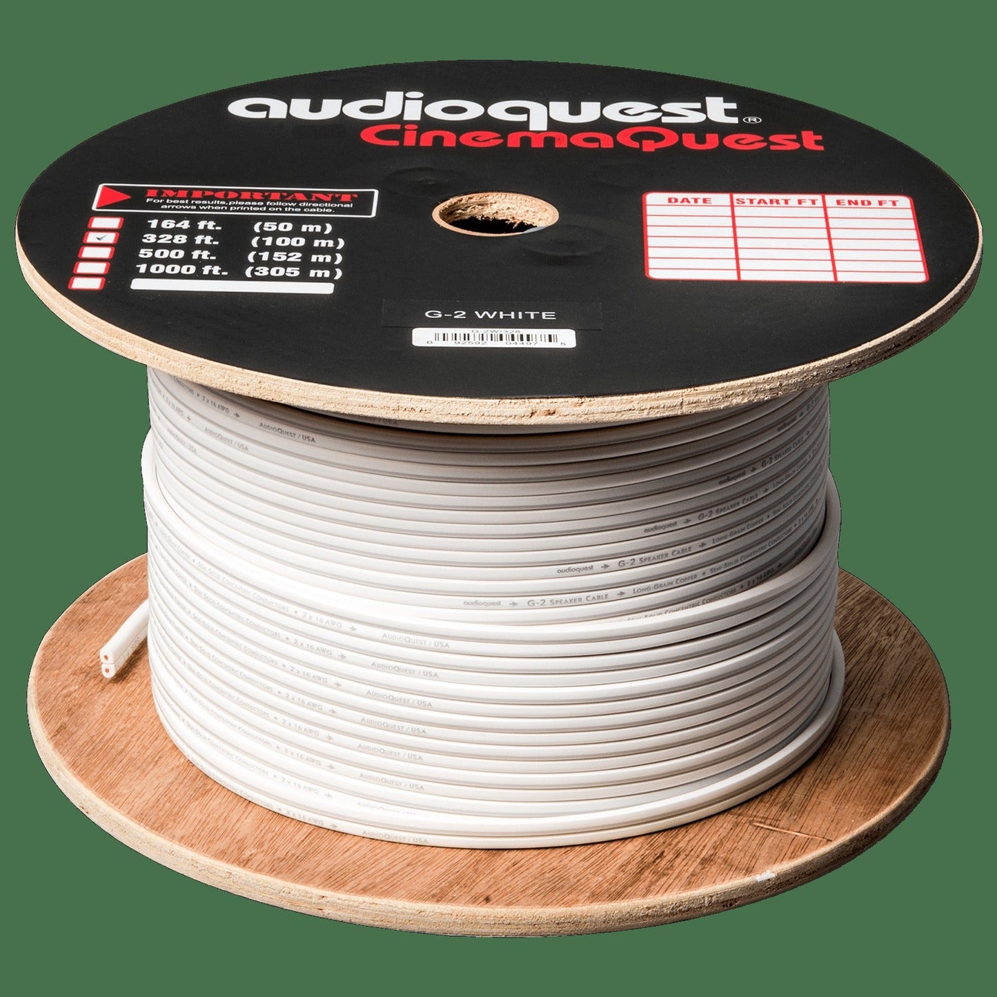 AudioQuest G2 15 AWG Bulk Speaker Cable