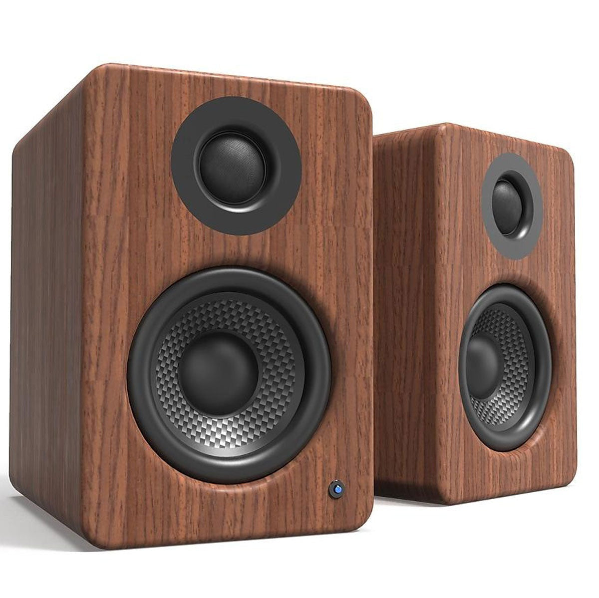 Kanto OPEN BOX YU2 Powered Desktop Speakers - Walnut - Pair - A Grade