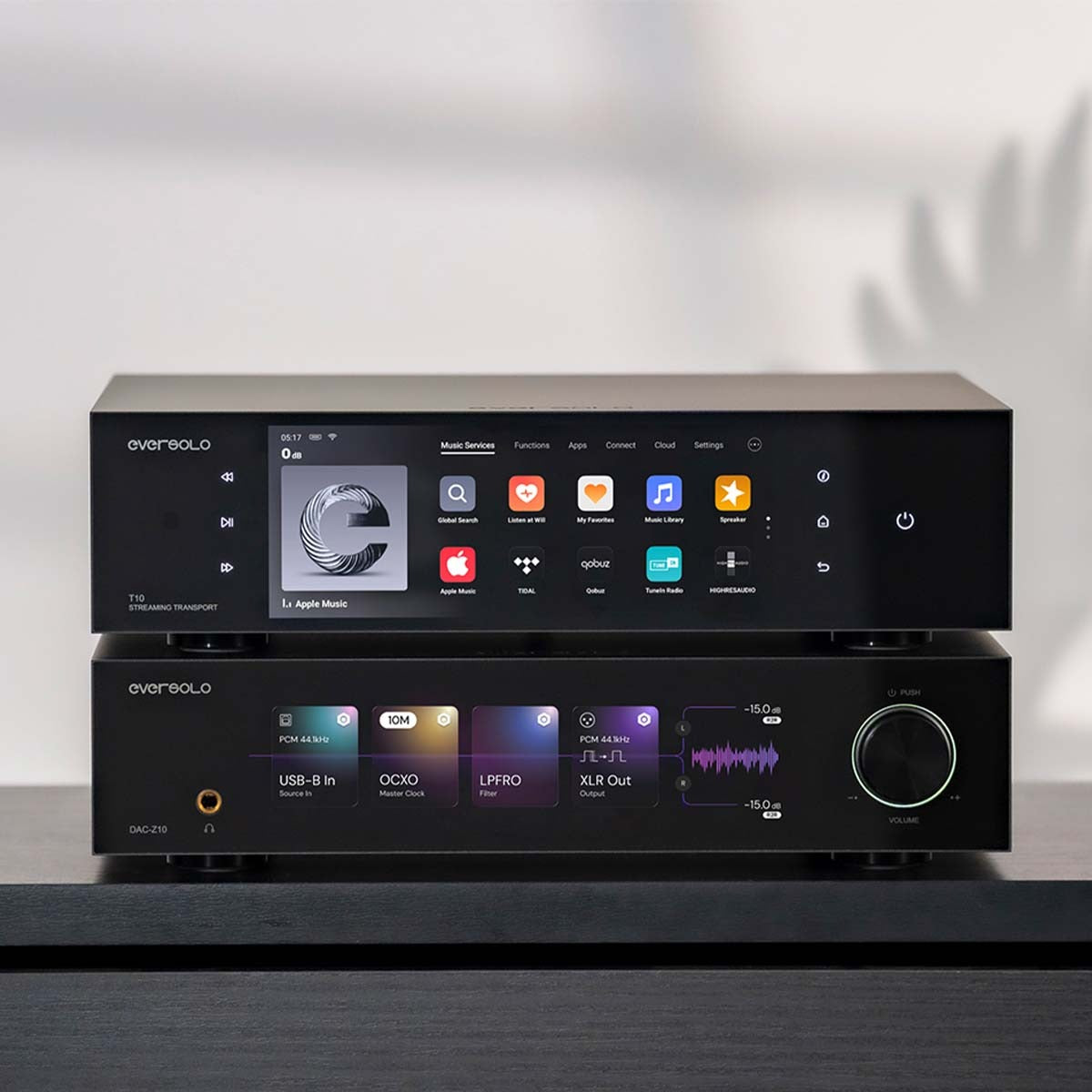 EverSolo T10 Streaming Transport - Black