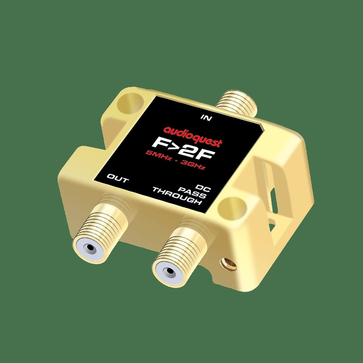 AudioQuest Female F - 2 Female F Splitter
