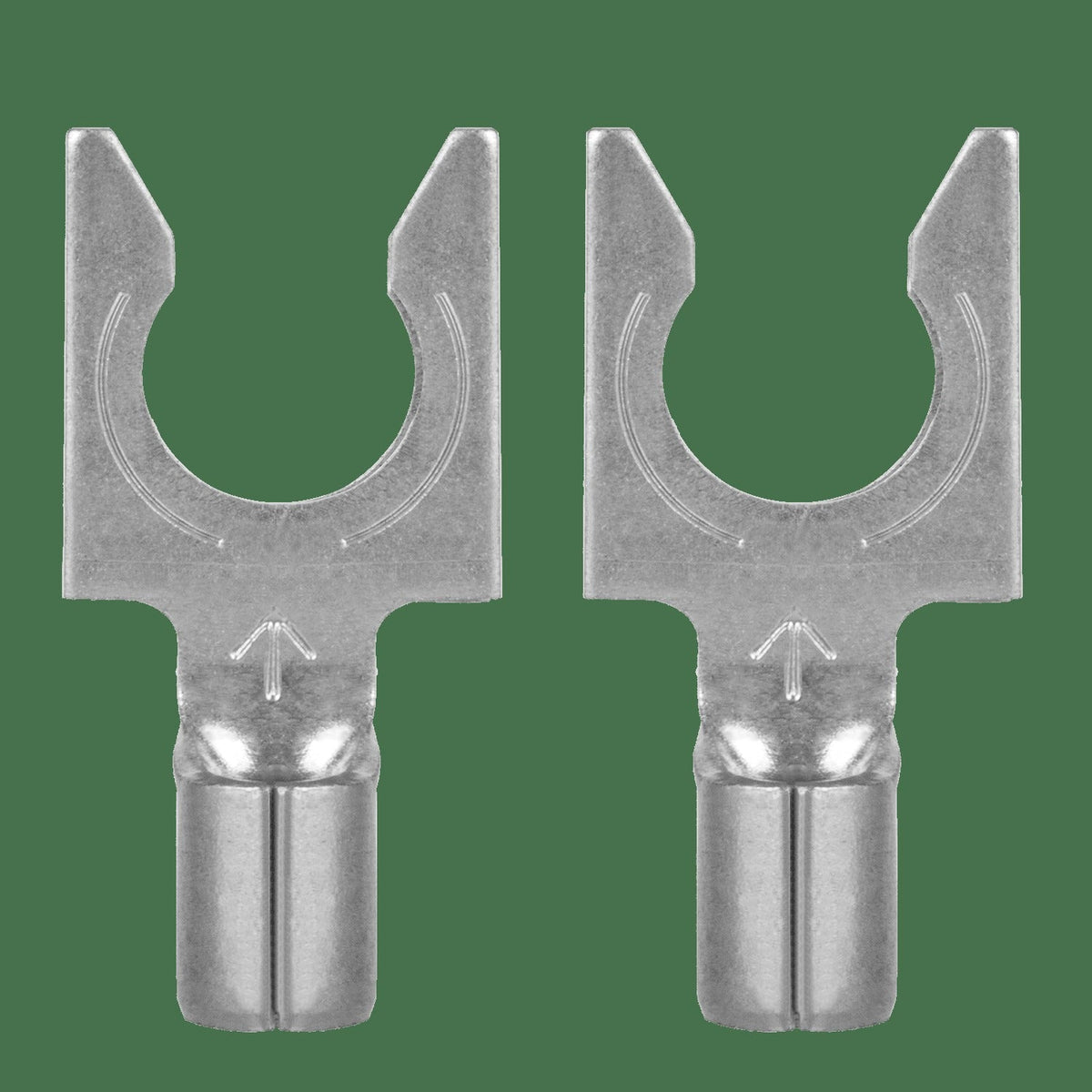 AudioQuest 1010 Spade Connectors – Fits 3/16" Binding Posts (Supports up to 10 AWG)
