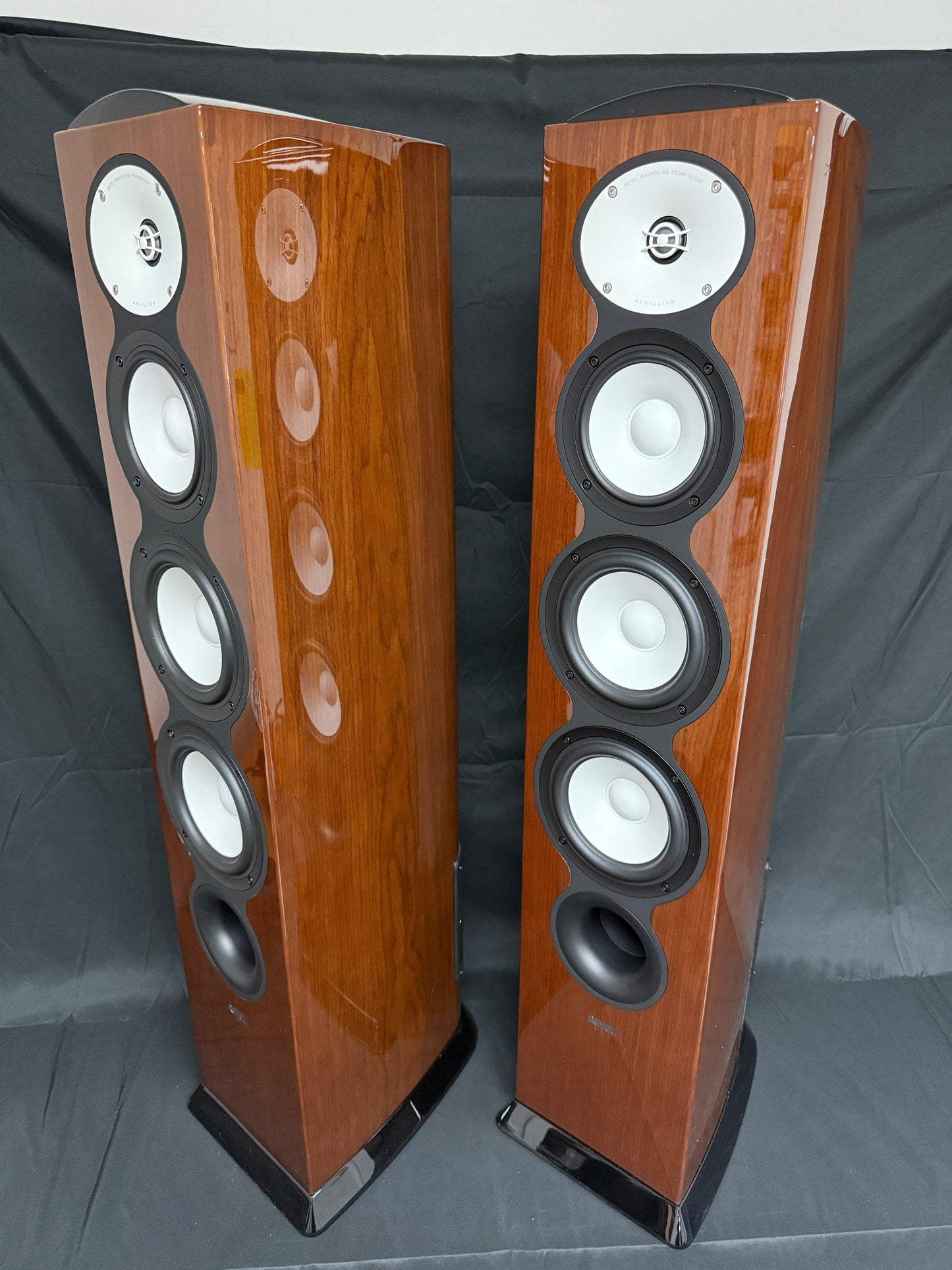 Revel PerformaBe F226Be 3-way Floorstanding Loudspeaker - Walnut - Pair - BSC