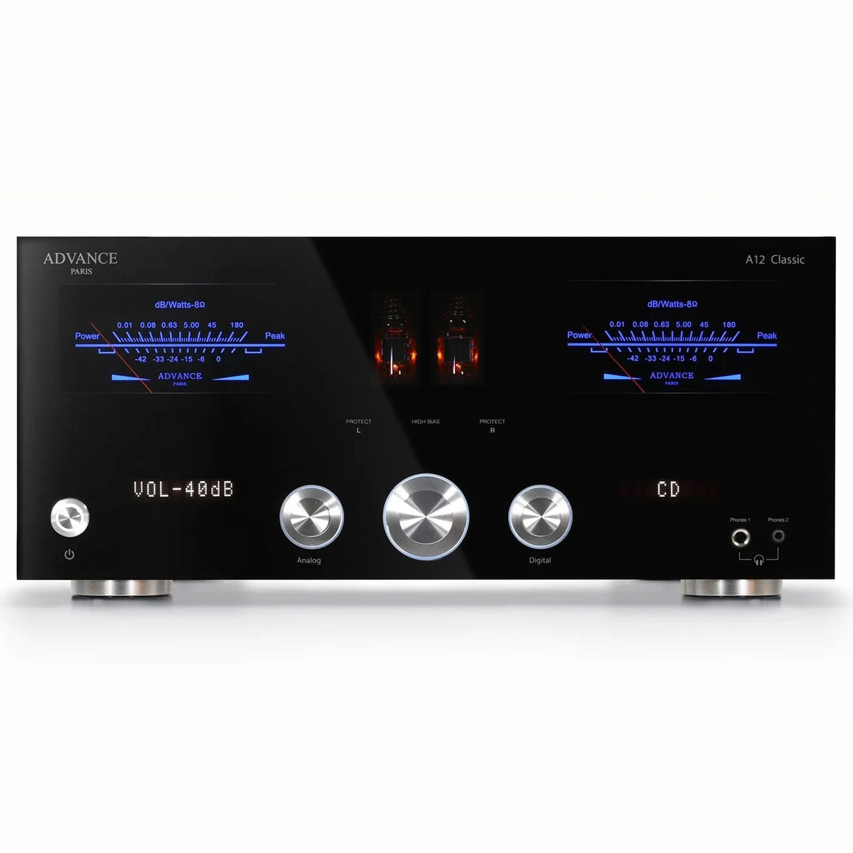 Advance Paris A12 Classic Integrated Amplifier - Black