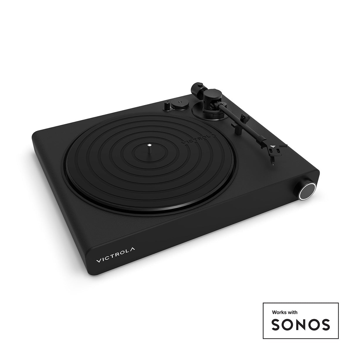 Victrola Stream Onyx Wi-Fi Streaming Turntable - Black