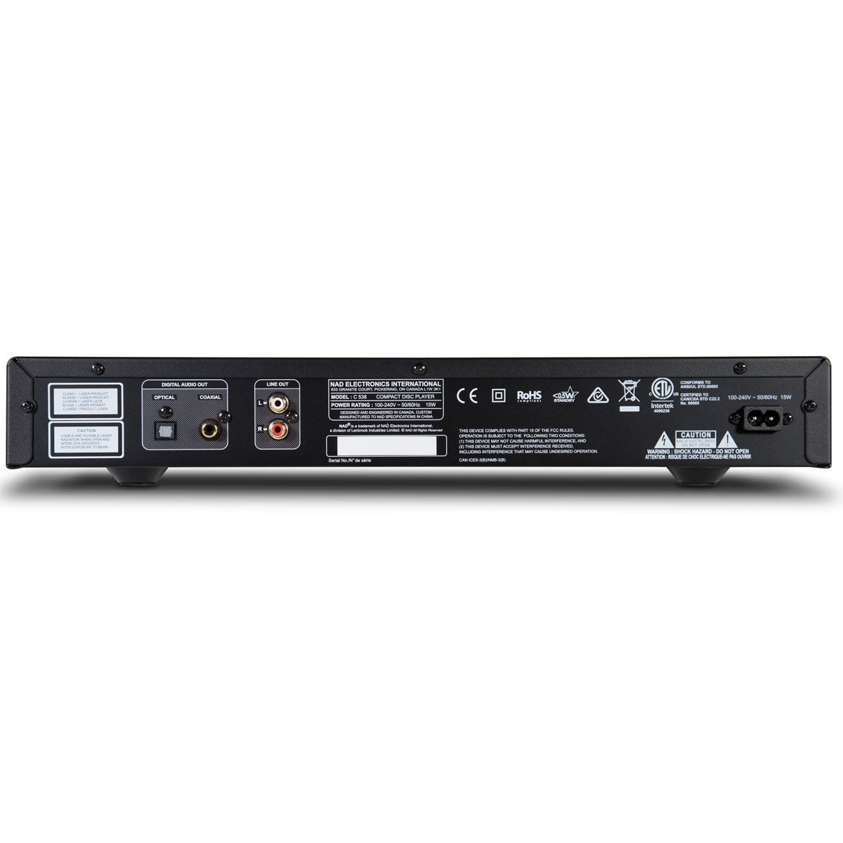 NAD C538 Single Disc CD Player