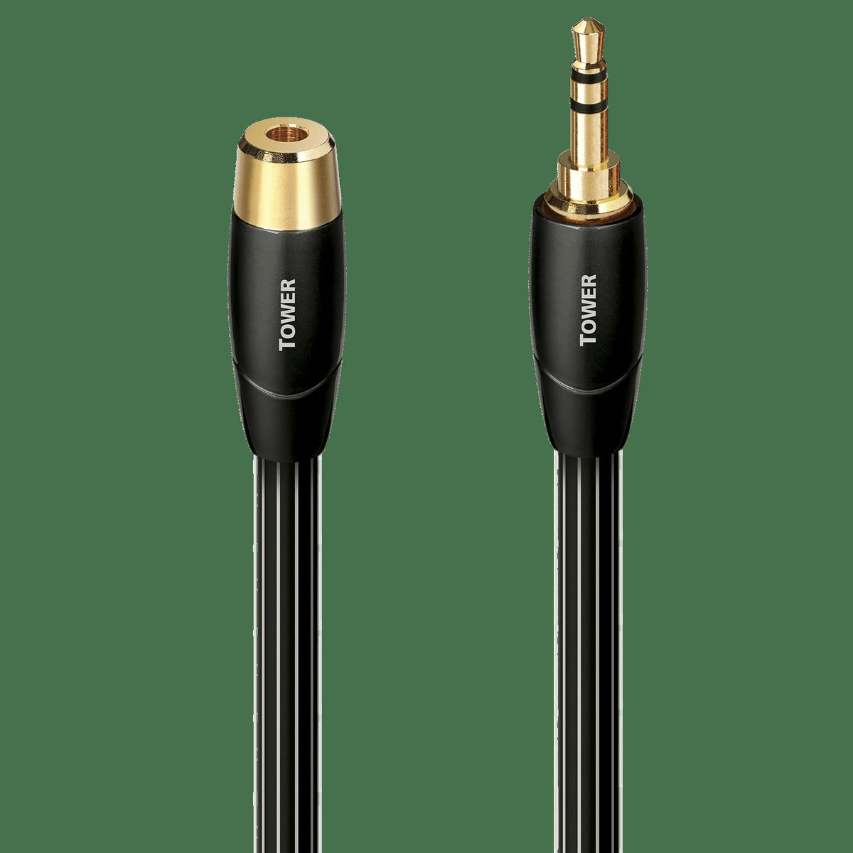 AudioQuest Tower 3.5mm Mini M > F Audio Interconnect Cable