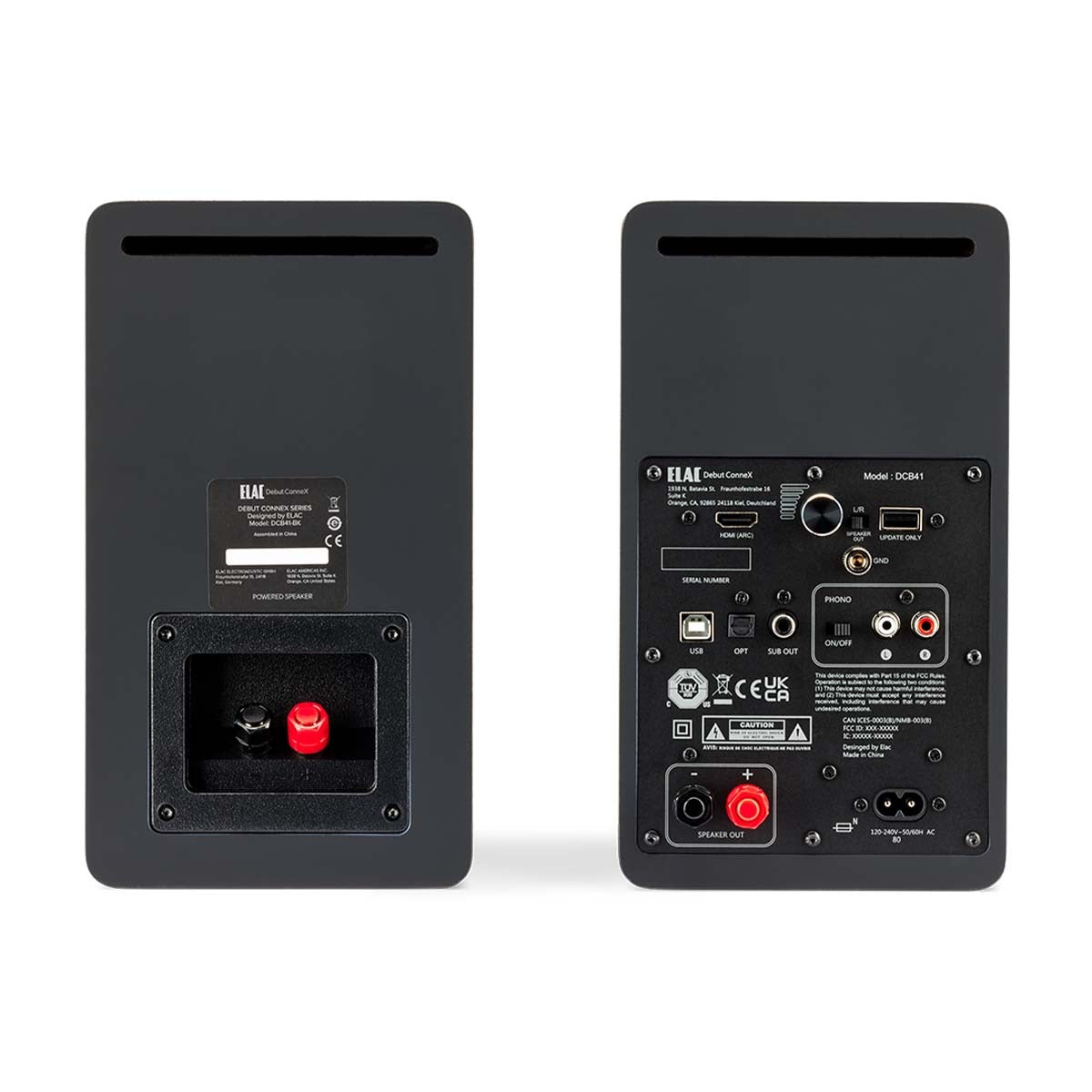 ELAC Debut ConneX DCB41 Powered Monitor Speakers - Pair