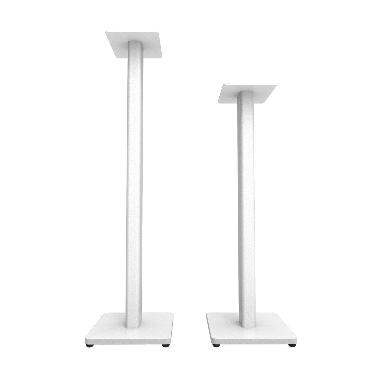 Kanto Universal Bookshelf Speaker Floor Stand - White (Pair)