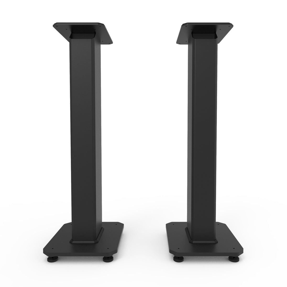 Kanto SX30 30" Fillable Speaker Stands with Isolation Feet and Fillable Channel - Black (Pair)