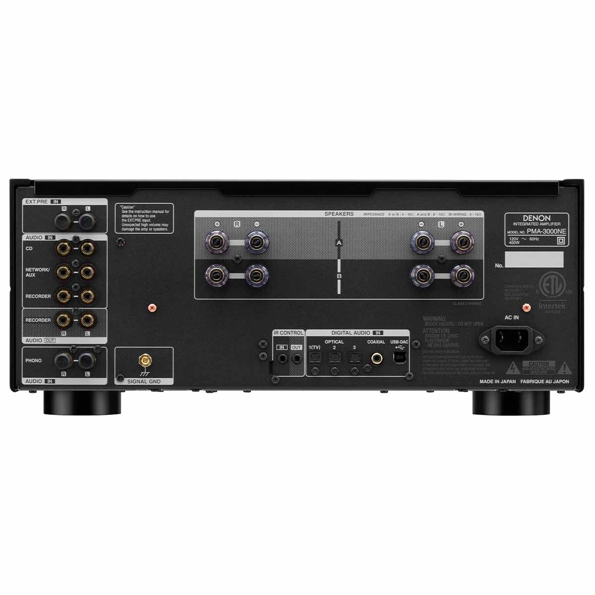 Denon PMA-3000NE Reference 2 Channel Integrated Amplifier