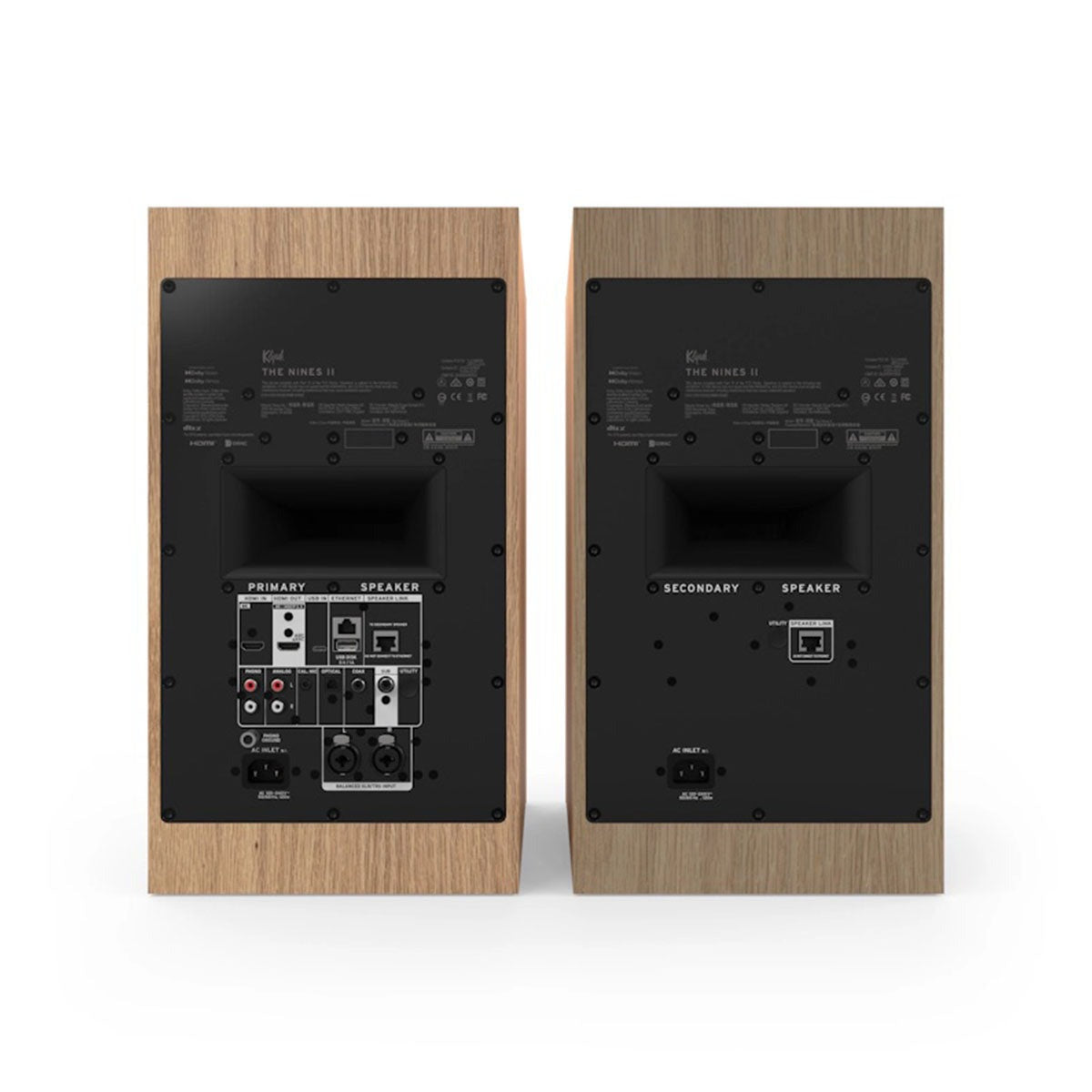 Klipsch The Nines II Dolby Atmos 8" Powered Speakers - Pair
