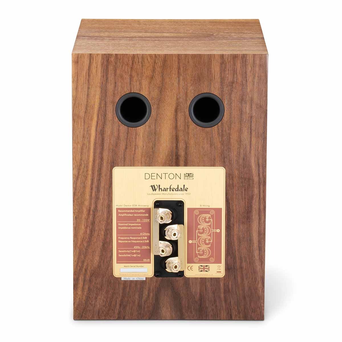 Wharfedale 85th Anniversary Denton Bookshelf Speakers - Pair