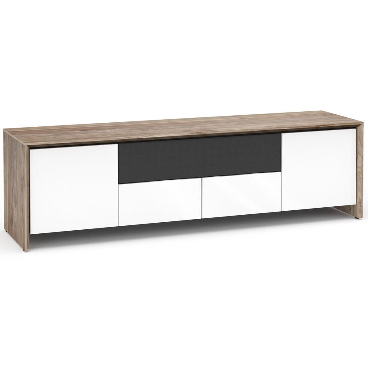 Salamander Designs Barcelona 245 Quad-Width AV Cabinet w/ Center Speaker Opening