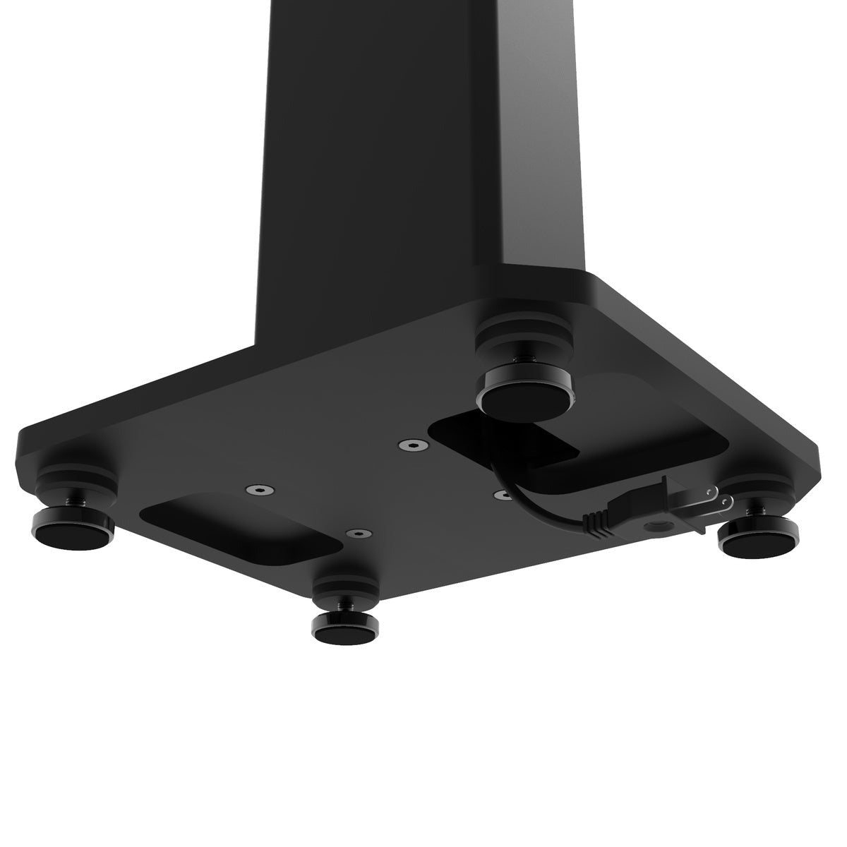 Kanto SX30 30" Fillable Speaker Stands with Isolation Feet and Fillable Channel - Black (Pair)