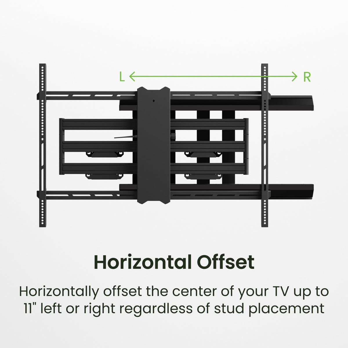 Kanto PMX900HD Pro Series Full Motion Articulating TV Wall Mount for 65” - 140” TVs