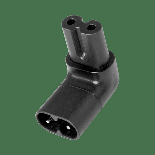 AudioQuest C7 90 ̊ Equal Adaptor i-Pack IEC C7 Female > C8 Male 90 ̊ Adaptors - Installer 10-Pack