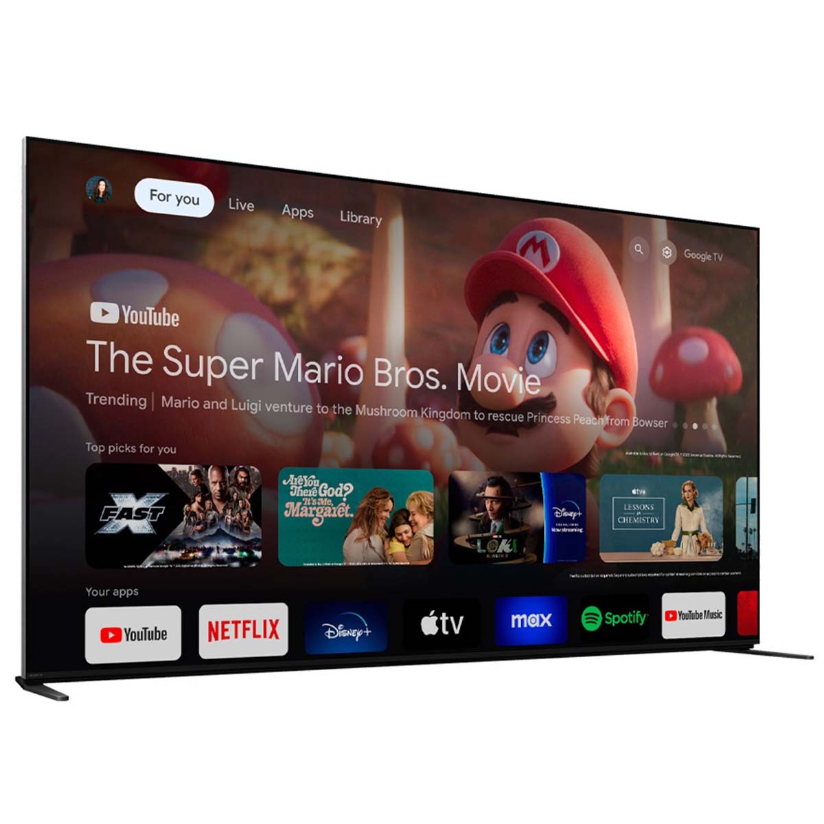 Sony BRAVIA 9 Mini LED QLED 4K HDR Google TV (2024)