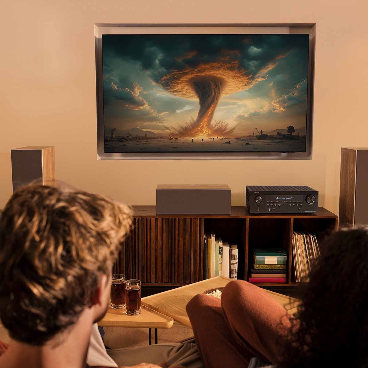 Denon AVR-S980H 7.2 Ch. 90W 4K/8K Dolby Atmos AV Receiver Powered by HEOS