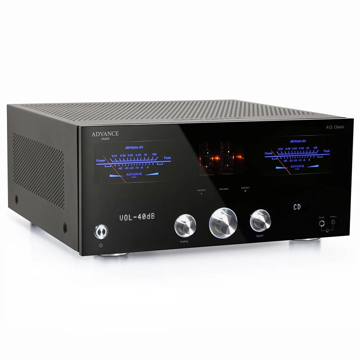 Advance Paris A12 Classic Integrated Amplifier - Black