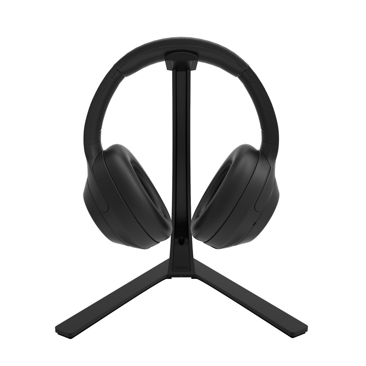 Kanto H3 Universal Desktop Headset Stand with Silicone Padding and Adapter Holder