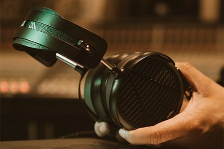 Audeze OPEN BOX MM-500 Open-Back Planar Magnetic Over-Ear Headphones - A Grade
