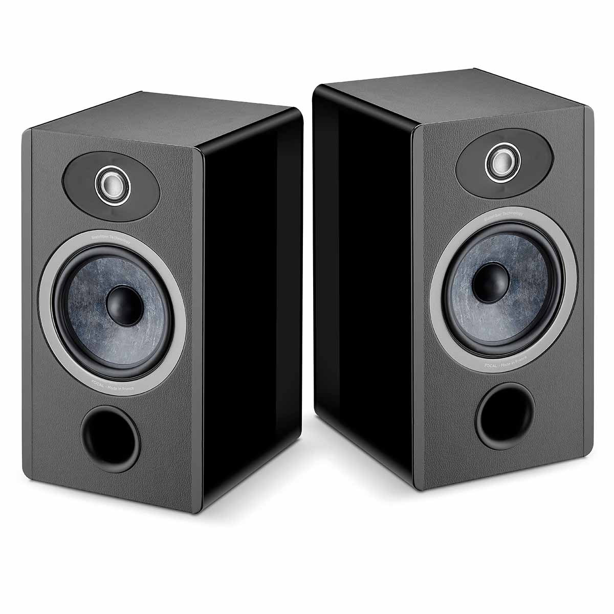 Focal Omada N1 Booshelf Speaker Black High Gloss - Pair