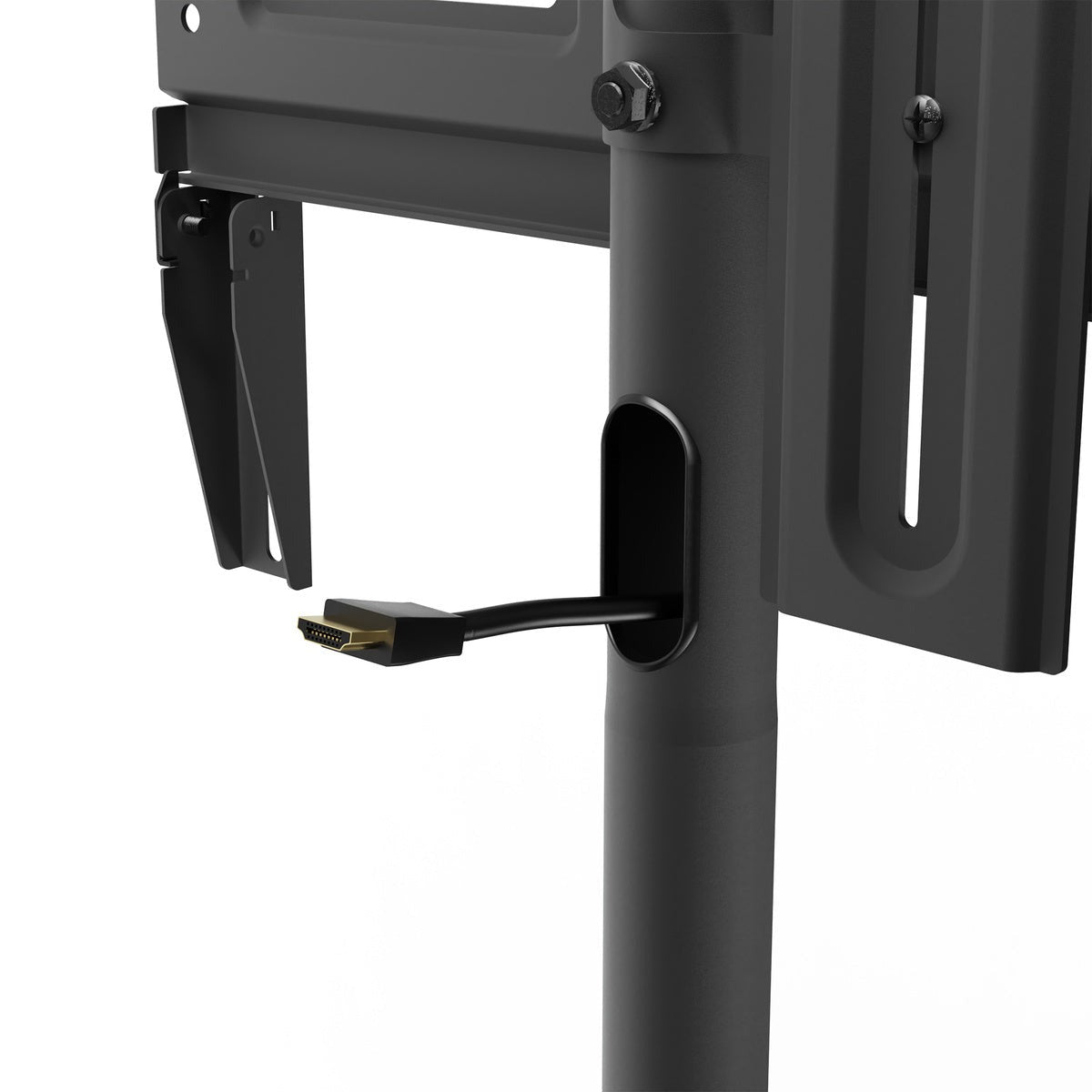 Kanto MTM70PL Height Adjustable Rolling TV Stand for 40" - 70" TVs and Interactive Displays