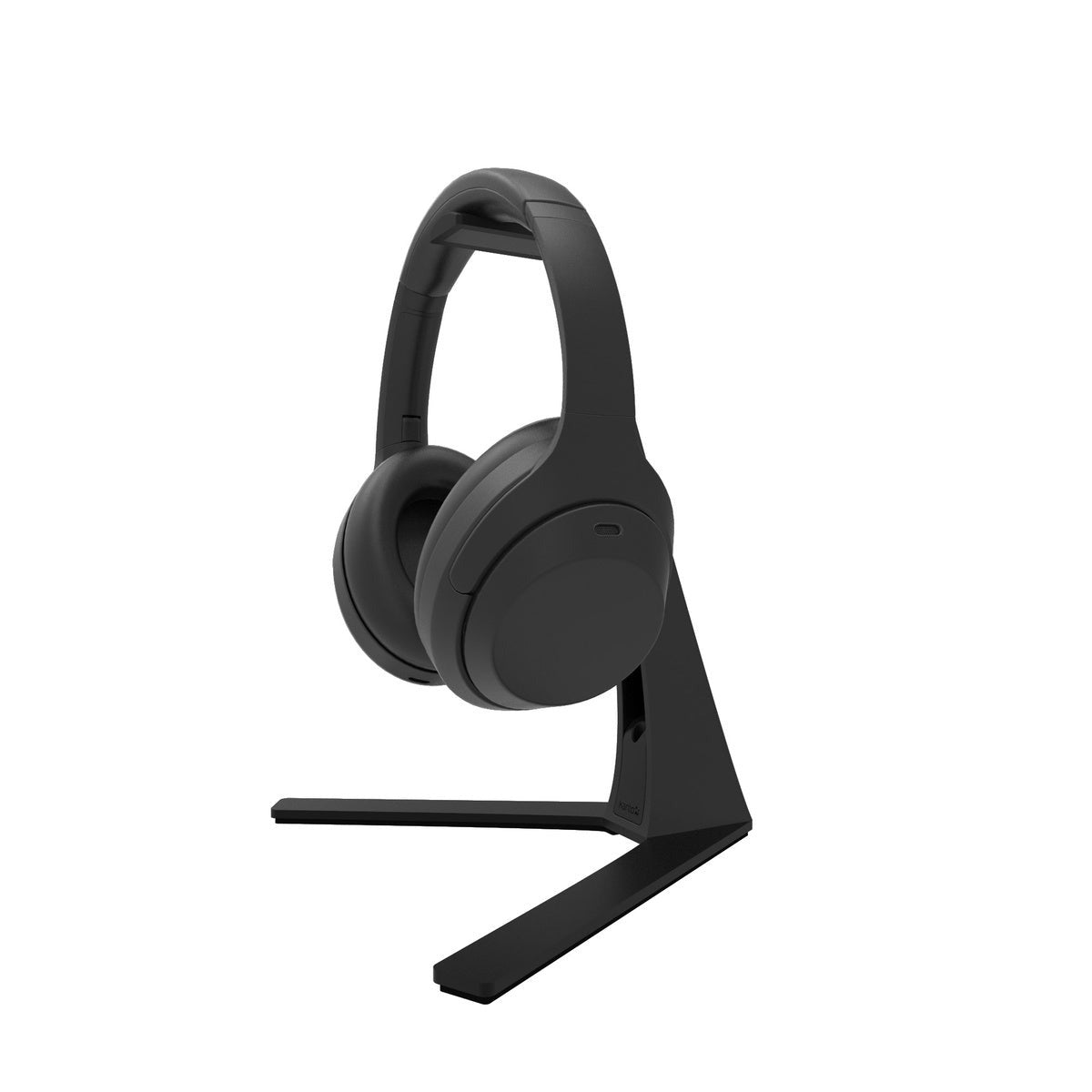 Kanto H3 Universal Desktop Headset Stand with Silicone Padding and Adapter Holder