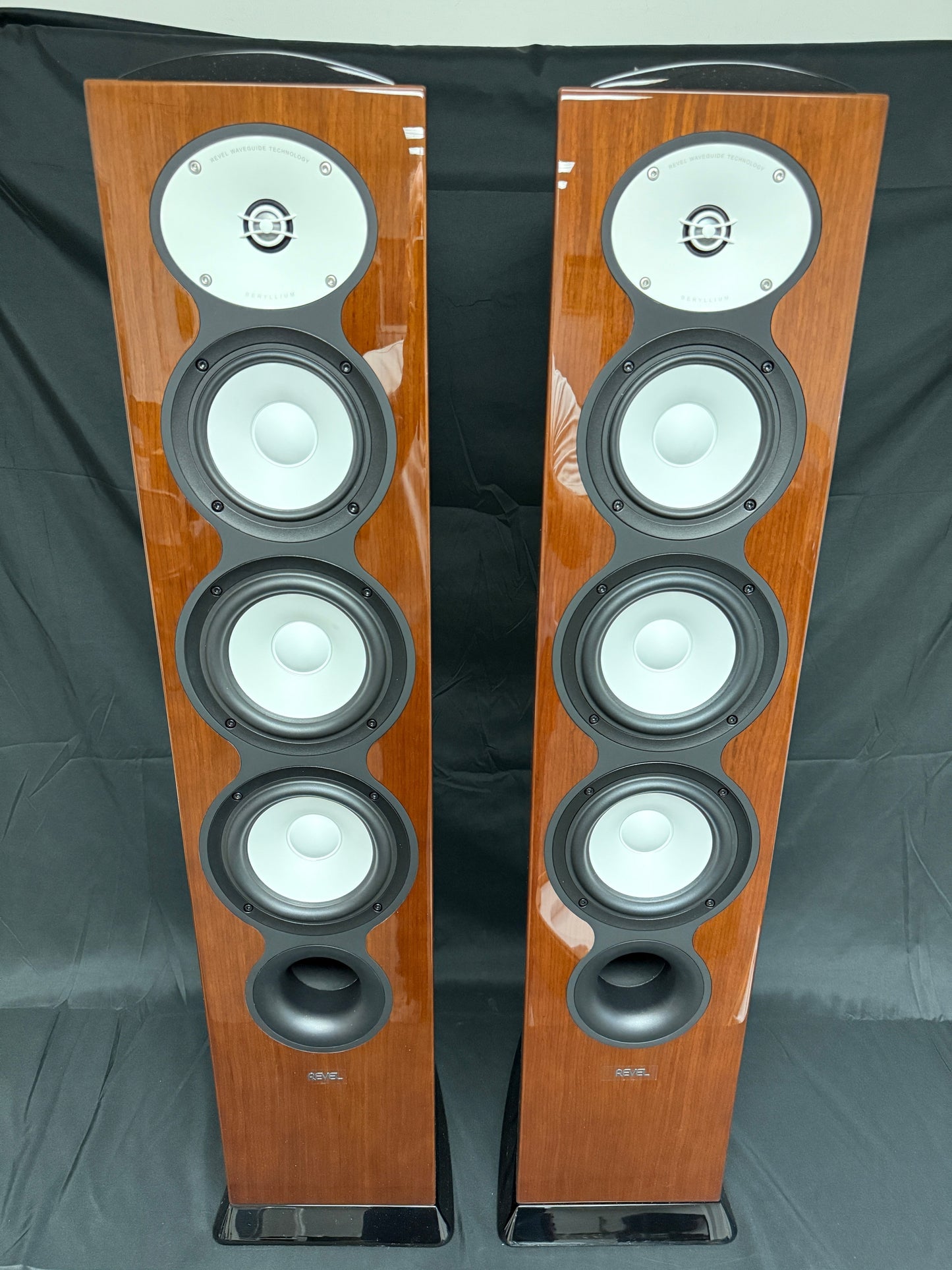 Revel PerformaBe F226Be 3-way Floorstanding Loudspeaker - Walnut - Pair - BSC