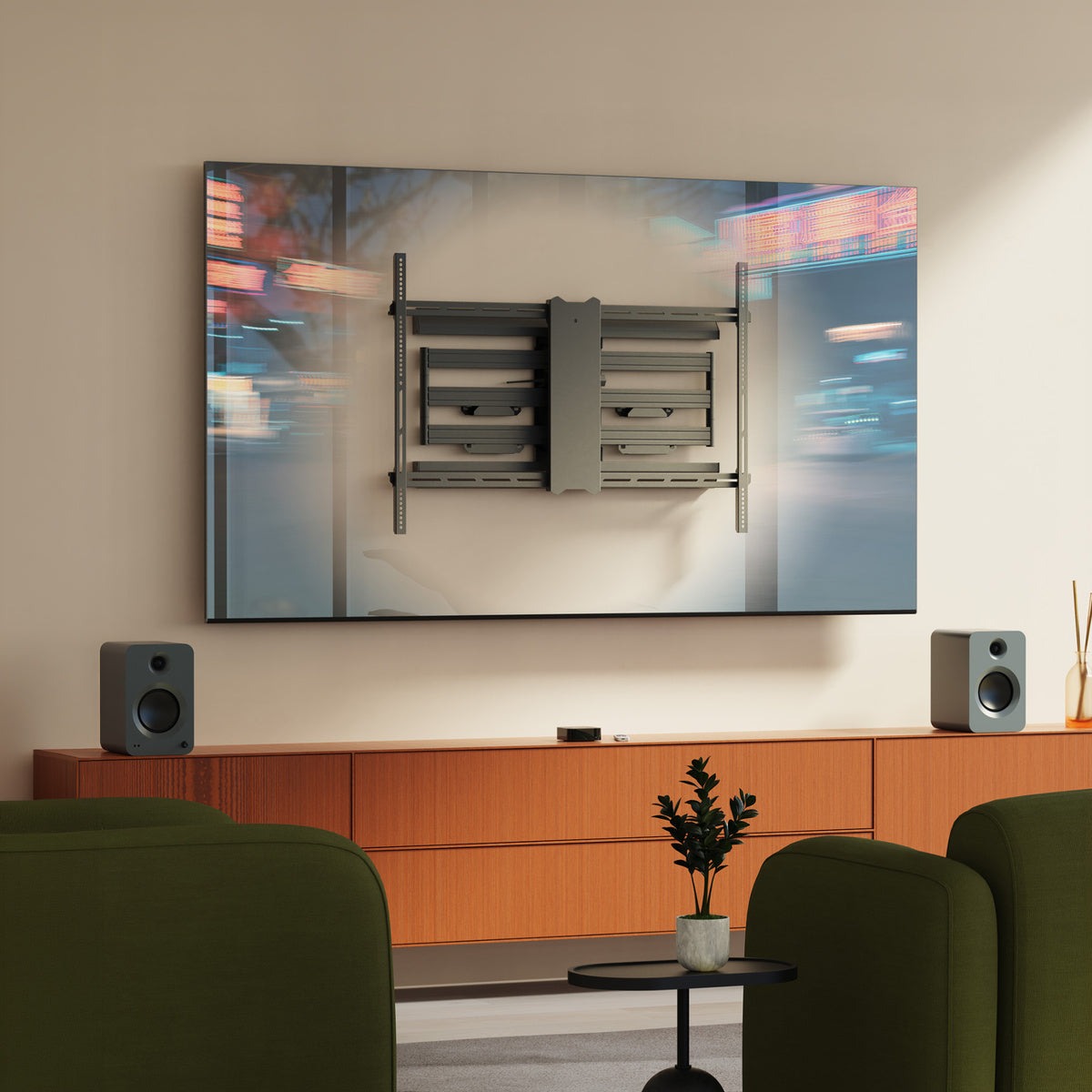 Kanto PMX900HD Pro Series Full Motion Articulating TV Wall Mount for 65” - 140” TVs